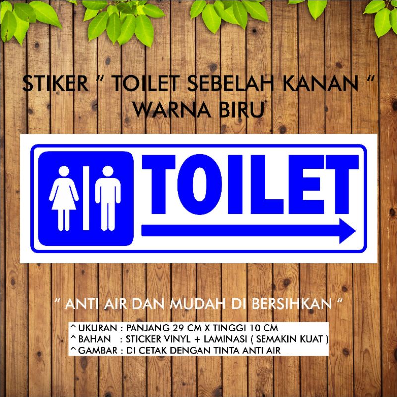 

Stiker Toilet Sticker Toilet Stiker Toilet Umum Penunjuk Arah Ke Toilet Stiker Wc Kamar Mandi Toilet