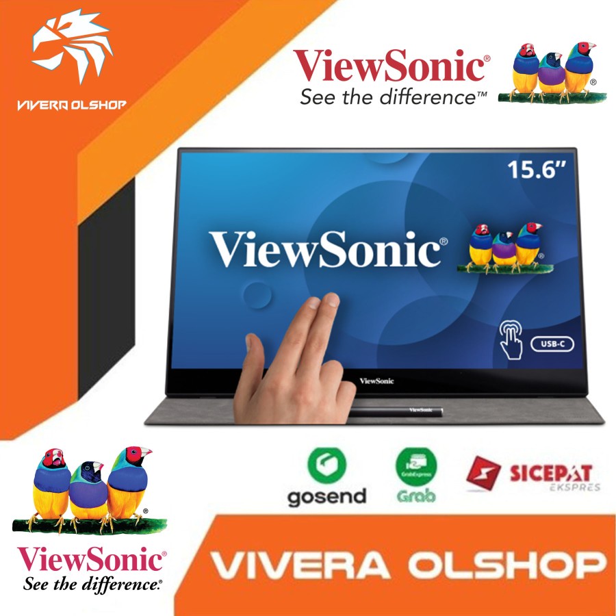 LED VIEWSONIC 22" TD2223 MONITOR IR TOUCH SCREEN