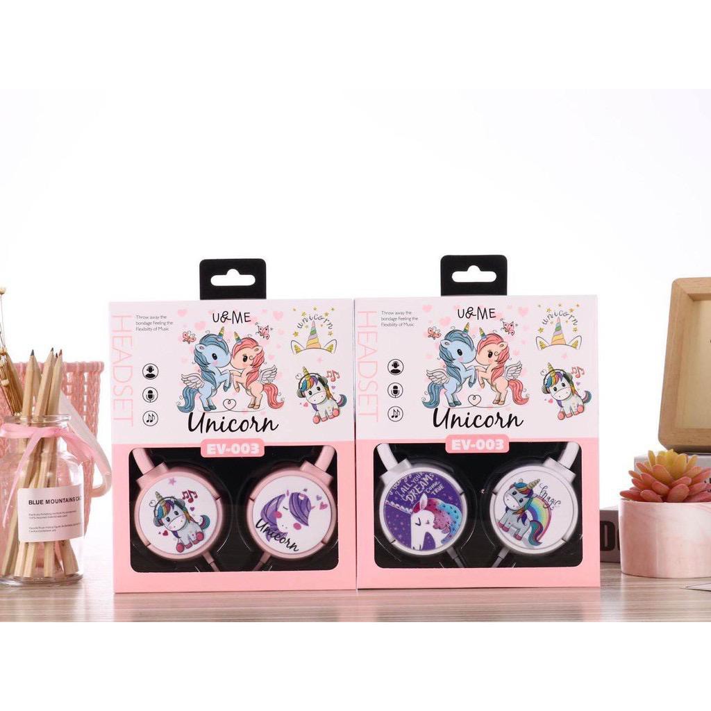 Headphone Karakter Lucu Unicorn Mobile Legend Hello Kitty