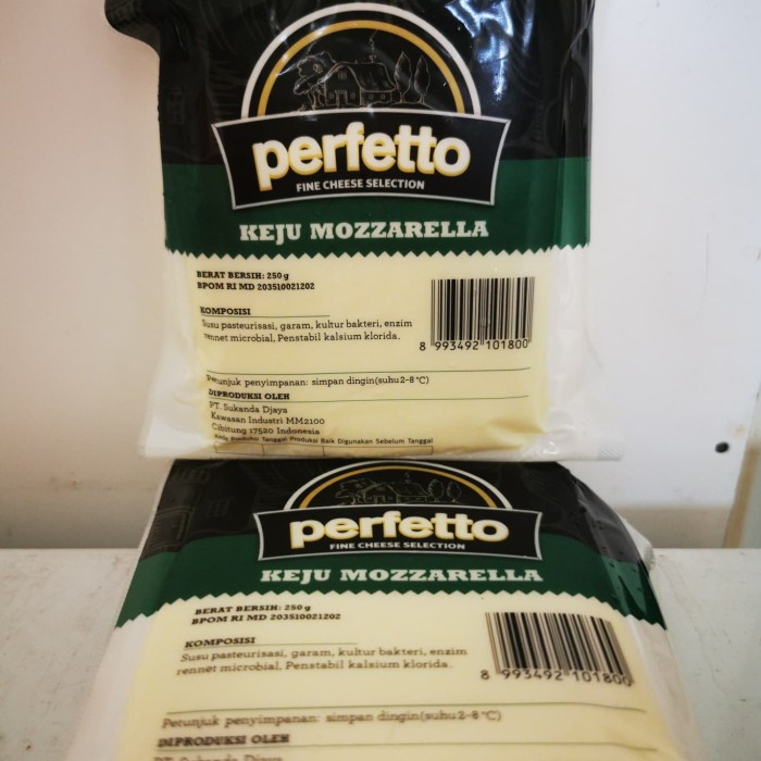 

Ee541F10 Keju Mozzarella Perfetto 250Gr Keju Leleh Mozarela Original Pack 6dd
