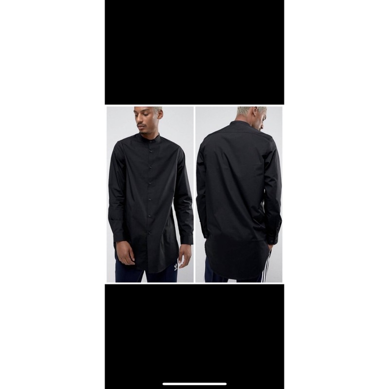 Bekas-kemeja ouval (2pcs)