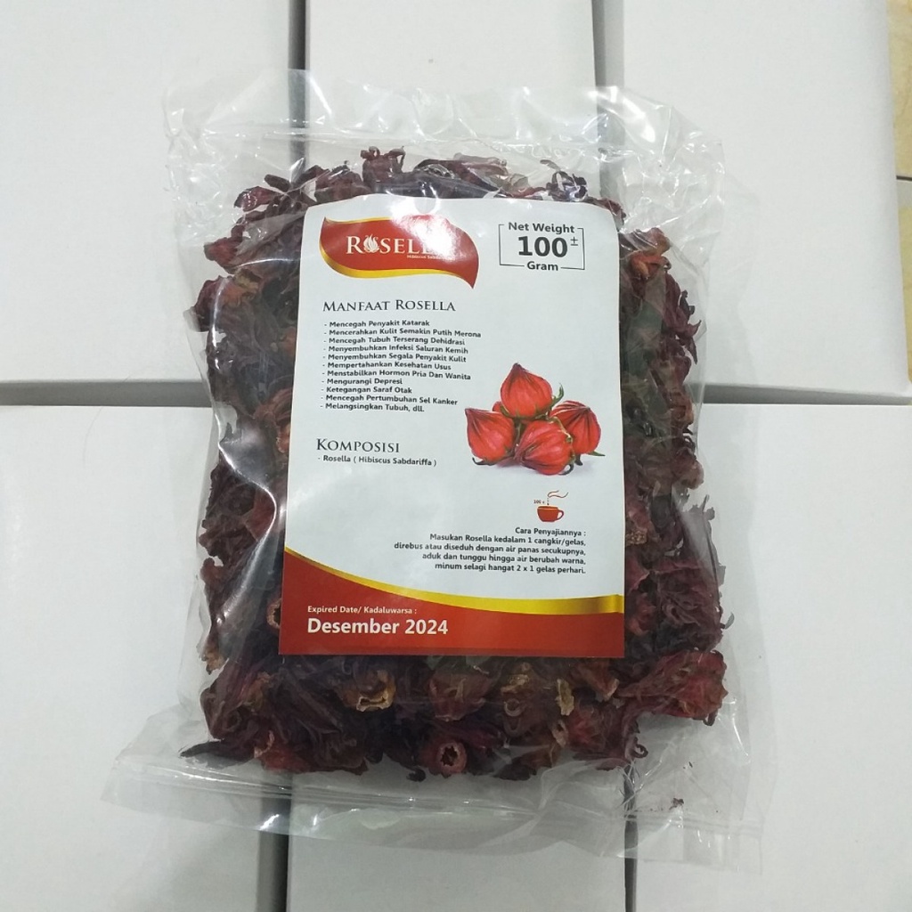 

Teh Rosella 100gr / Bunga Rosella Minuman Kesehatan