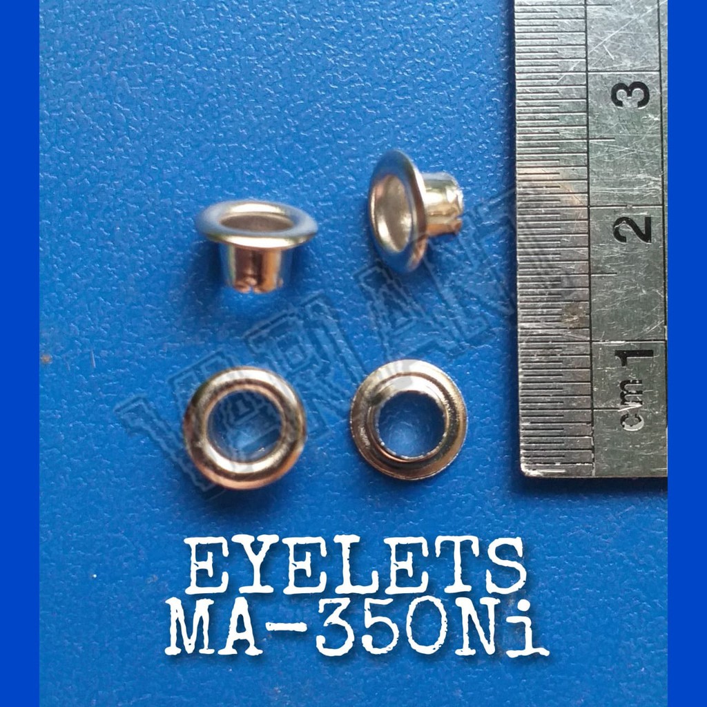 MATA ITIK MATA AYAM RING EYELET 350 - 5mm NIKEL BESI TANPA RING