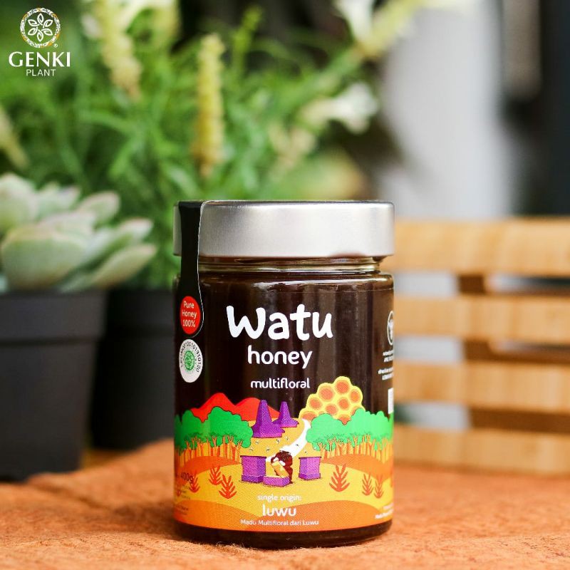

Watu Multifloral Luwu Trigona Honey (South Sulawesi) - 400 g
