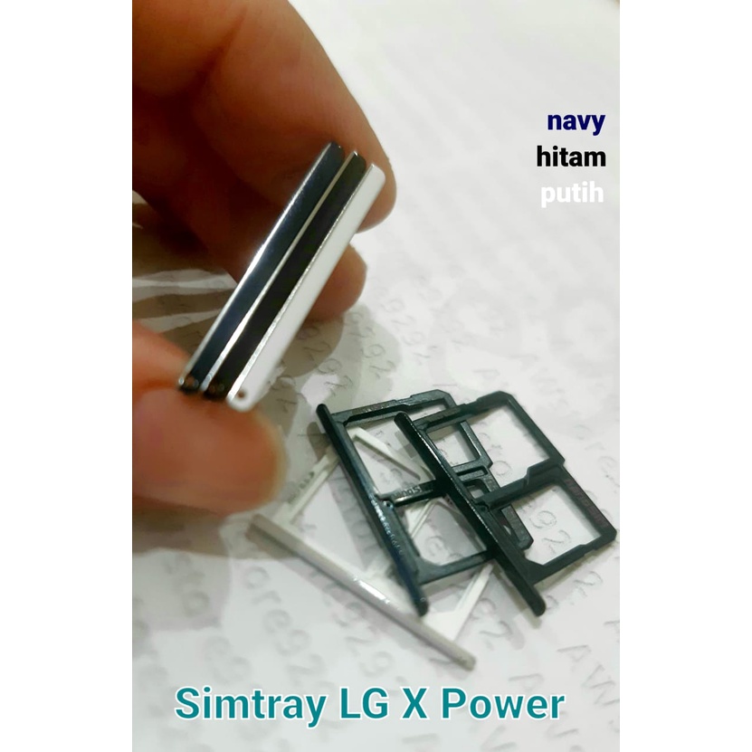 Slot Tempat Dudukan Kartu Simcard Sim Card Lock Simtray Sim Tray LG X POWER