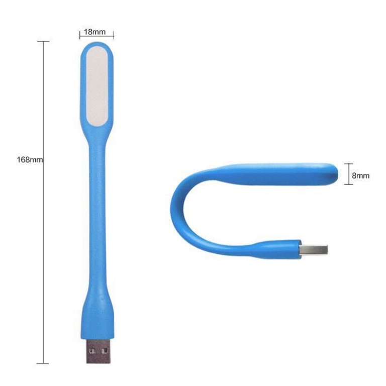 Lampu LED USB Fleksibel Model Sikat Gigi - Lampu USB LED Sikat Flexible - Lampu Sikat Gigi/Emergeny Lampu