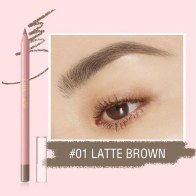 EYEBROW PINKFLASH OhMyEmoji Pensil Alis Automatic Eyebrow Pencil Lasting 8 hours Waterproof Tahan Lama Pigmented Easy Blend Soft Pensil Alis Pinkflash Autobrow Original Murah