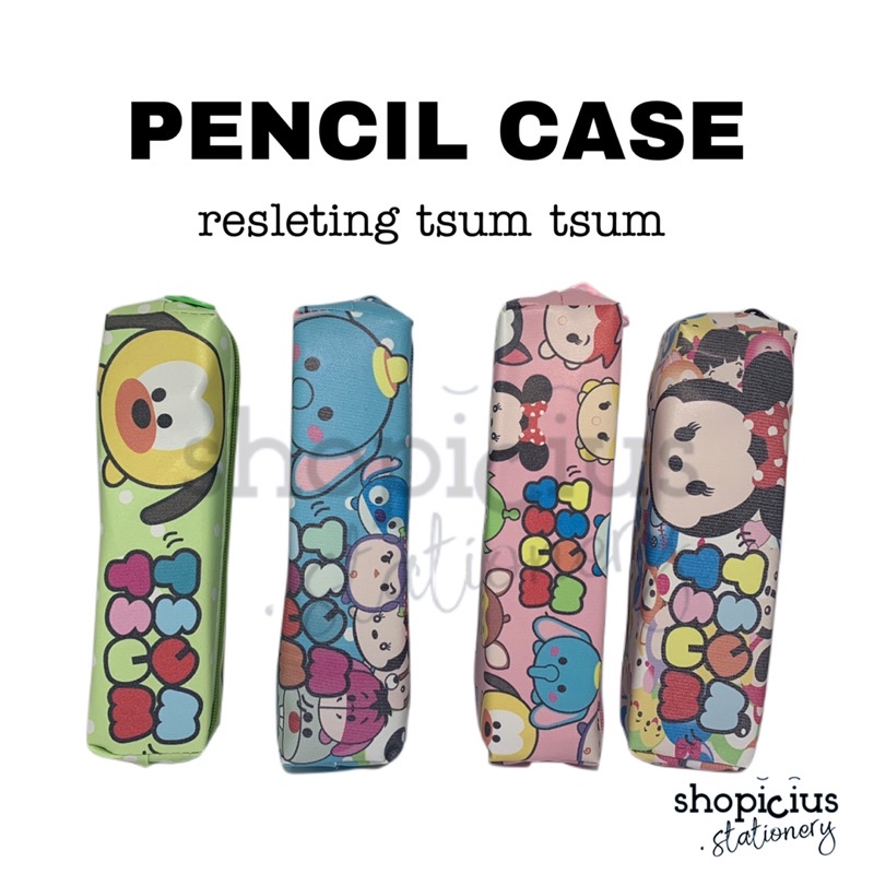 

Tempat Pensil Pencil Case Resleting Tsum Tsum