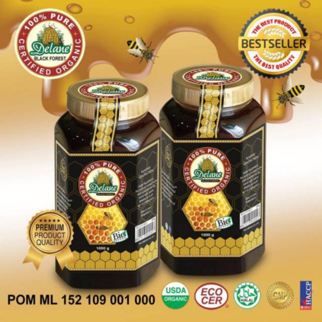 

DELANE HONEY BLACK FOREST 100% MADU MURNI DAN ORGANIK