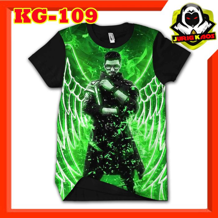 Kaos Alok Free Fire Baju Game Mabar Anak Remaja Dewasa