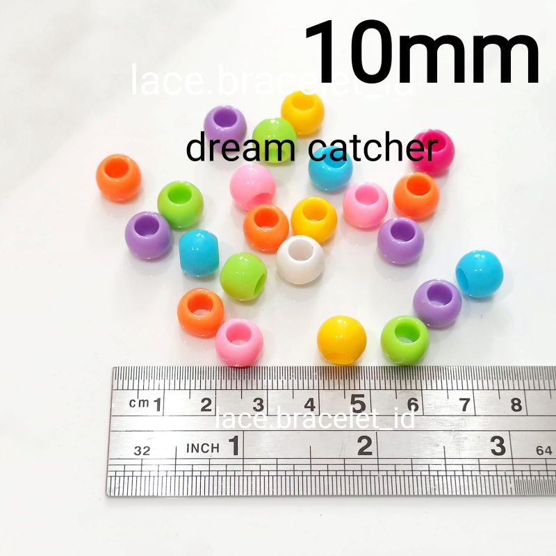 

mute pastel lubang BESAR warna type CERAH 10mm
