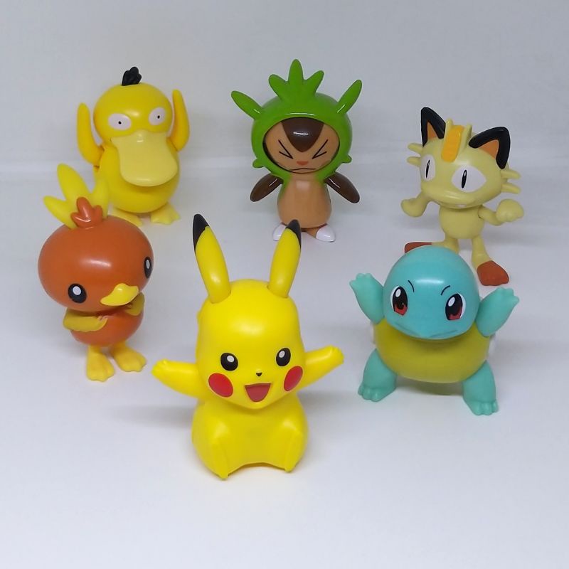 Pokemon Pikachu figure set/pokemon mainan/pokemon action figure