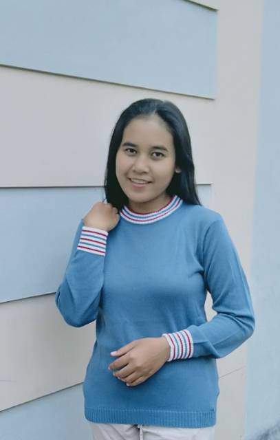 Sweater Rajut OBIE BIE l Pakaian Rajut Wanita l Rajut Atasan Wanita l Oblong Rajut l Rajut Murah