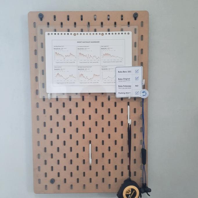 

Papan Gantungan Berlubang IKEA SKADIS 36x56 cm Pegboard