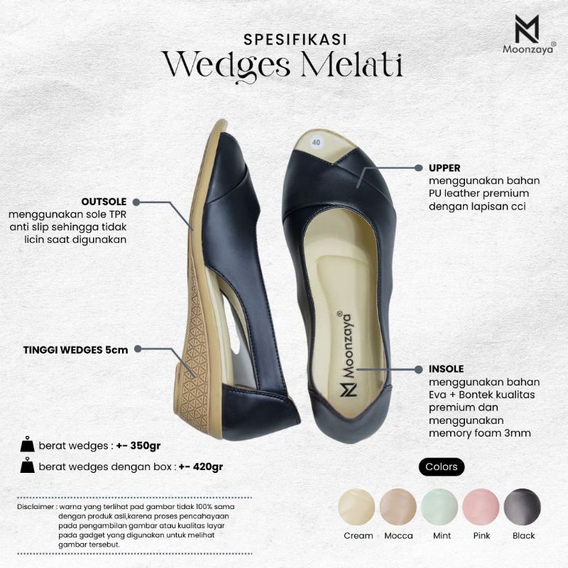 Wedges Melati ORI Moonzaya