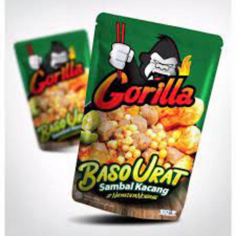 Gorilla Food - All Varian Cemilan Instan Pedas Khas Jawa Barat