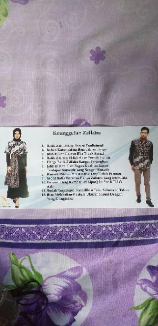 Terbaru - Couple Batik Asli Jambi Zallatra 15
