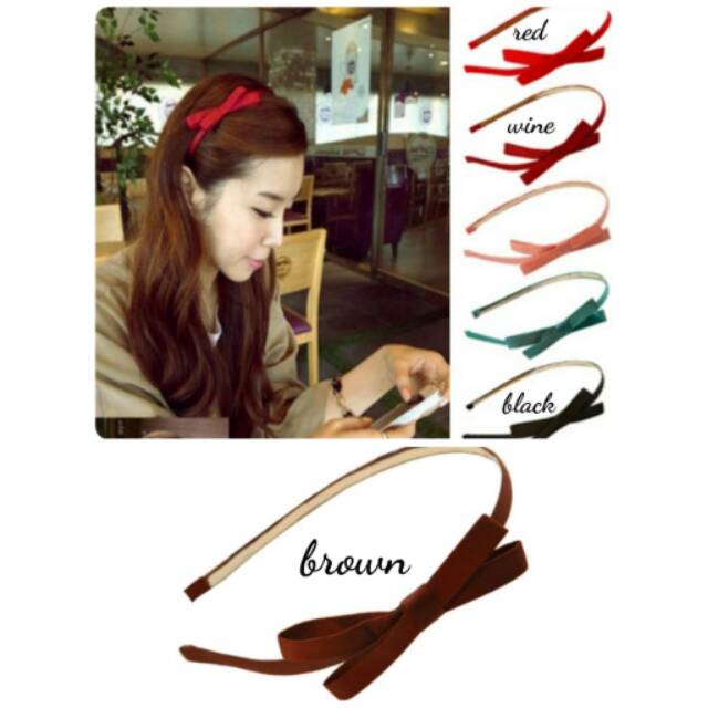 BANDO AKSESORIS RAMBUT WANITA PEREMPUAN CEWEK WANITA GIRL WOMAN HEADBAND