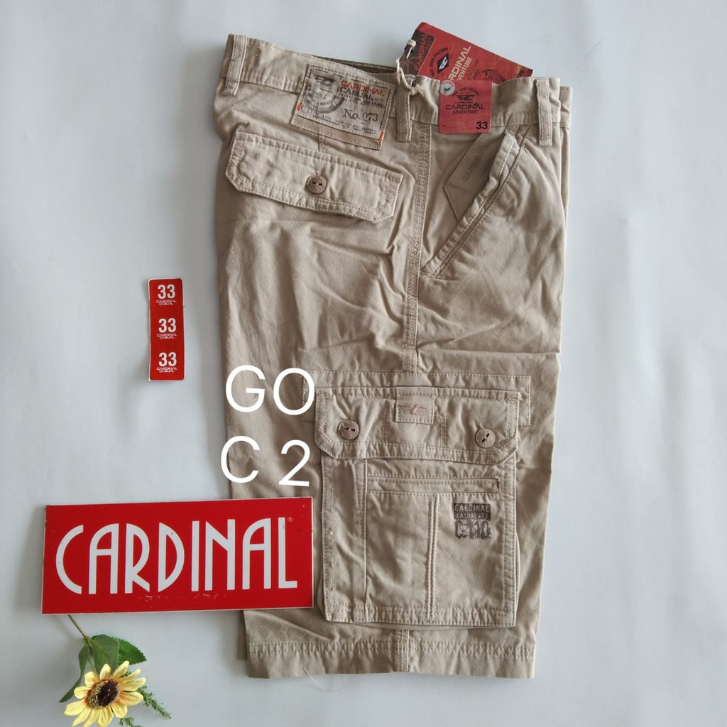 gos 33-KPL CARDINAL KEMPOL CASUAL Celana Pendek Cowok Celana Kempol Fashion Pria Brand Kekinian