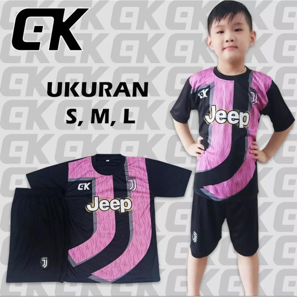 SETELAN BAJU BOLA ANAK/SETELAN KAOS BOLA ANAK SML/JUVEE