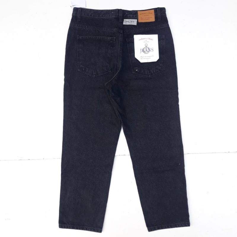 Jeans hitam custom o'clock