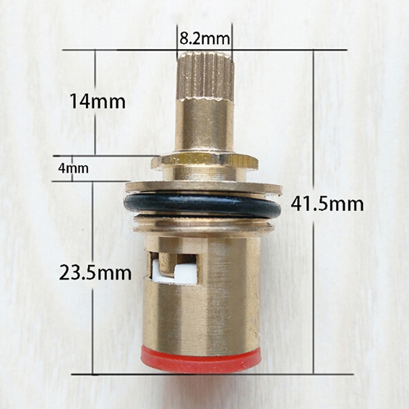 1pc 1 / 2 &quot;20 Gigi Keramik Tap Cartridge Disk Quarter Turn Valve Pengganti