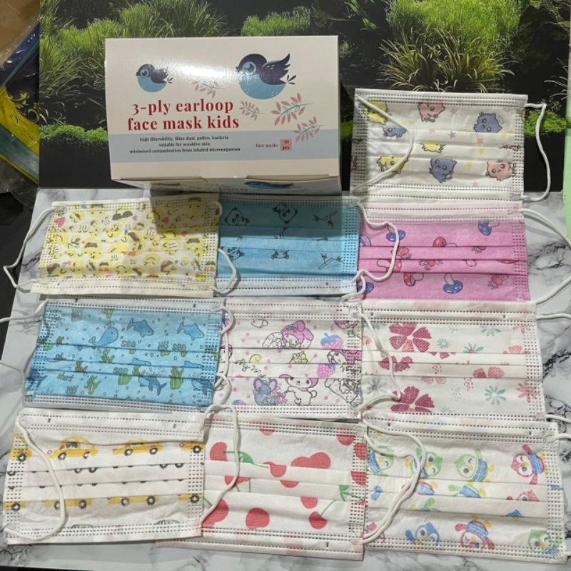 Masker anak 3ply