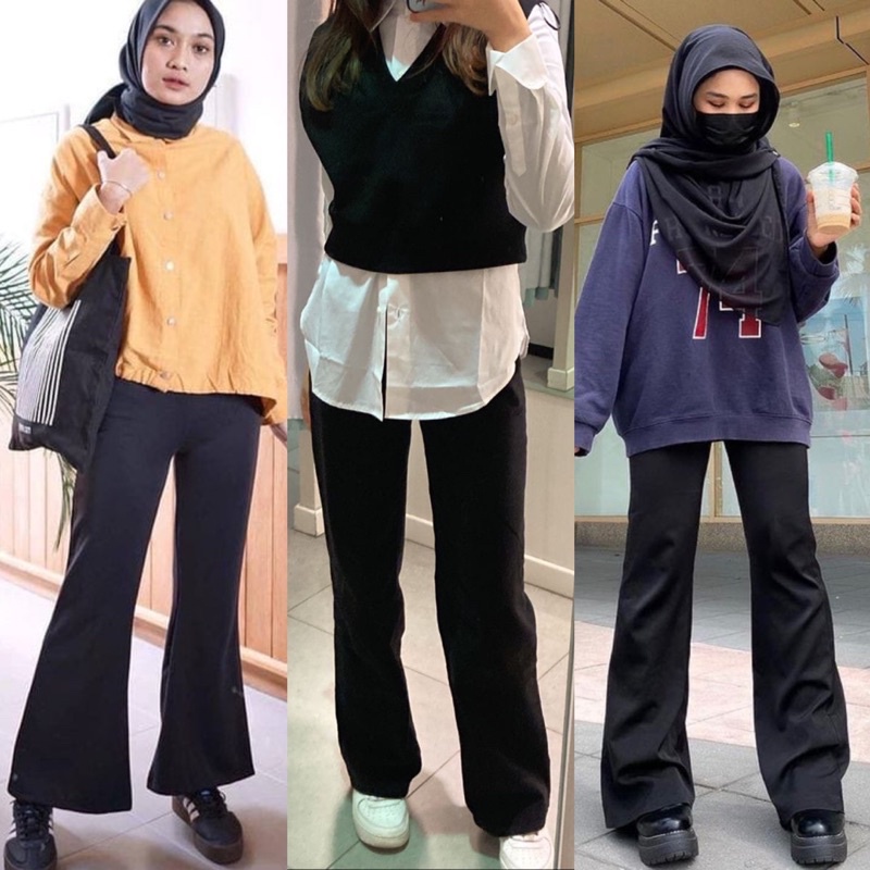 GIANA PANTS | CUTBRAY BASIC PANTS | Celana Cutbray Wanita