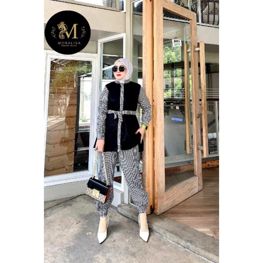 KINAN SET BY MONALISA FASHION OUTFIT