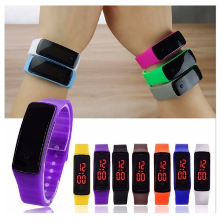 ✅COD JT002 Jam Tangan Led Digital Watch Pria Wanita Fashion Sport Keren Souvenir Import-3