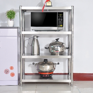  Rak Dapur Portable  Stainless 4 Susun M826 Shopee Indonesia