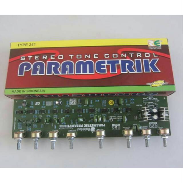 Kit Tone Control Parametrik Stereo