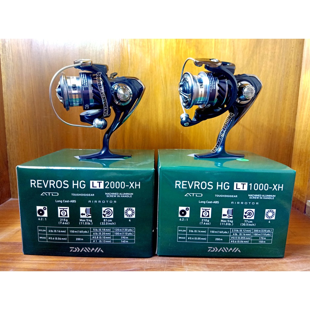 Reel DAIWA REVROS HG LT 1000 & 2500 XH