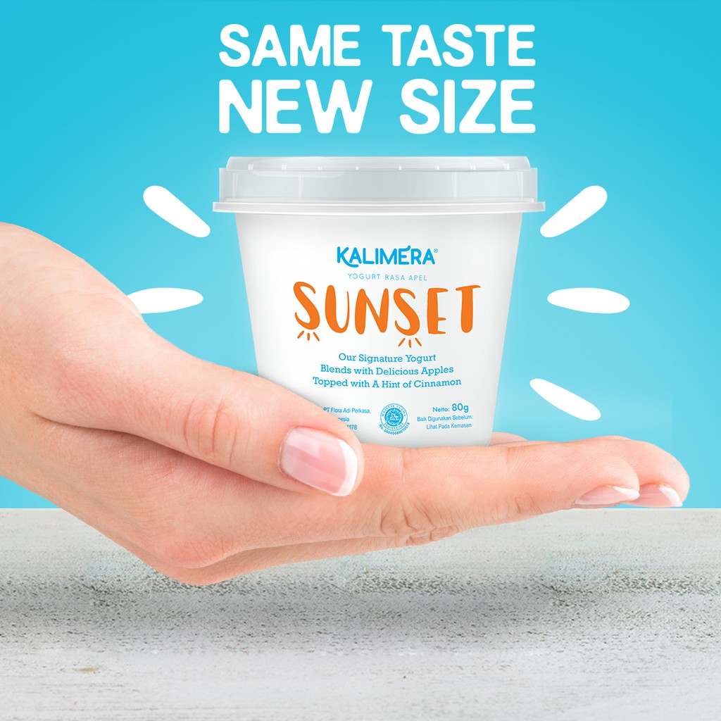 

Kalimera® Sunset 4 x 80g ( Kalimera Yogurt Blend with Apple and Cinnamon)