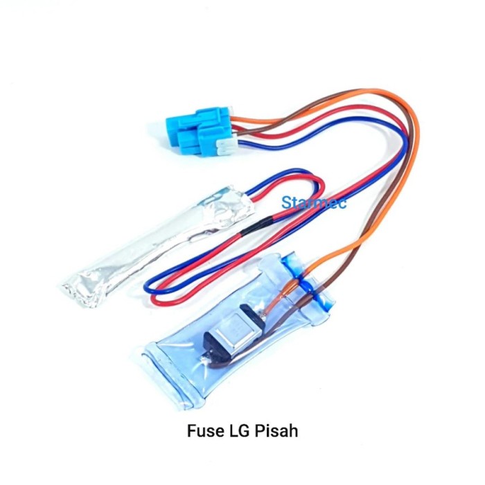 Defrost Fuse Kulkas LG Fuse Terpisah 10A - 70C 4 kabel