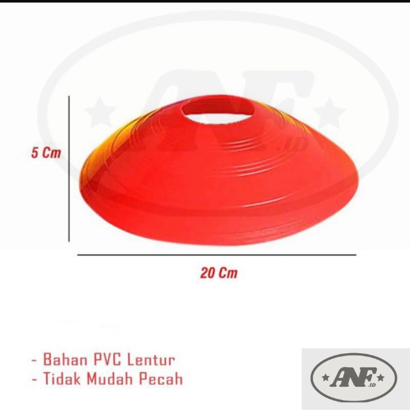 Paket 1 Lusin Cone Mangkuk Olahraga Murah (ISI 12 PCS)