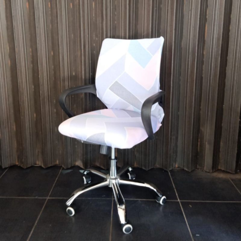 OFFICE CHAIR COVER elastic-Sarung Kursi Kantor Putar Size: L