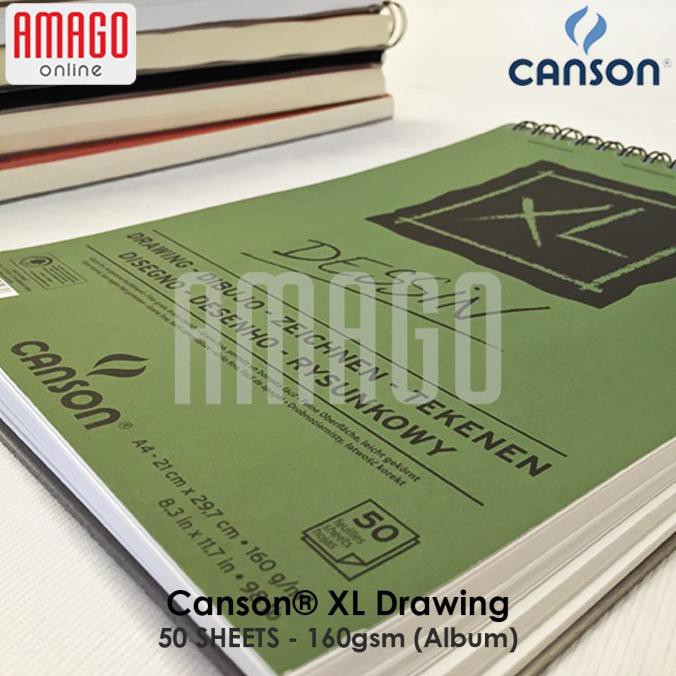 

Jual Canson Xl - Drawing - 50 Sheets - A3 - 160G (Album) - 400039089 Promo