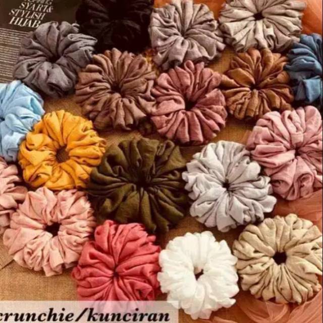 •HEN.OUTFIT• | SCRUNCHIE / PENAMBAH VOLUME RAMBUT / HIJAB / HIJAB WANITA / HEN.OUTFIT