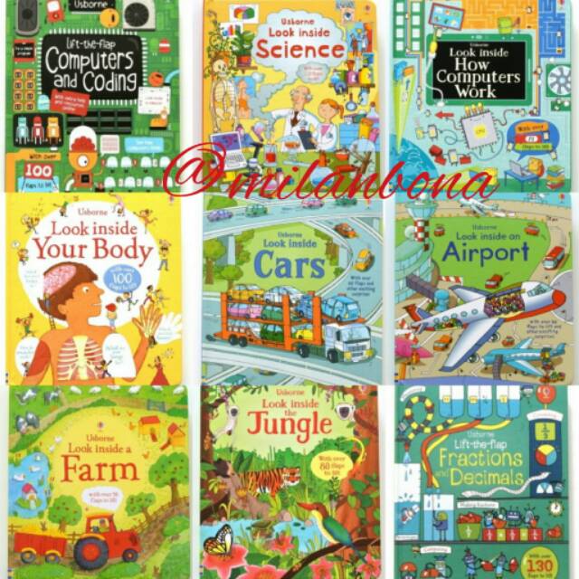 Usborne Look inside series