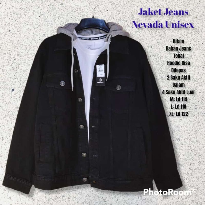 Jaket Jeans Nevada Unisex