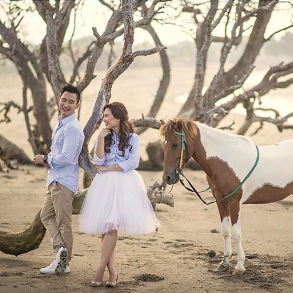 ROK TUTU DEWASA LADY FAIR SHORT MIDI PUTIH BERSIH