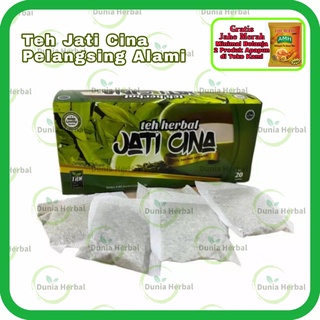 Jual Teh Celup Daun Jati Cina Thn Pelangsing Alami Shopee Indonesia