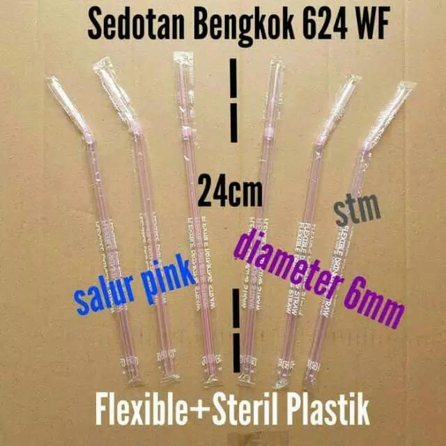 Sedotan Kemasan Plastik Sekali Pakai