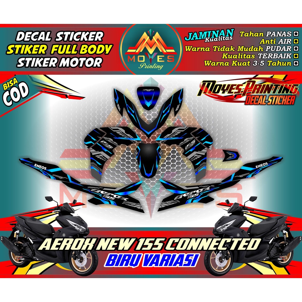 Decal aerox155r new fullbody - decal aerox fullbody new - dec aerox new fullbody