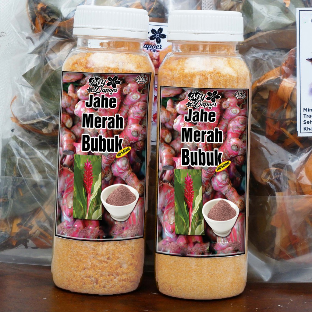 

MINUMAN HERBAL TRADISIONAL JAHE MERAH BUBUK MY DAPOER JOGJA