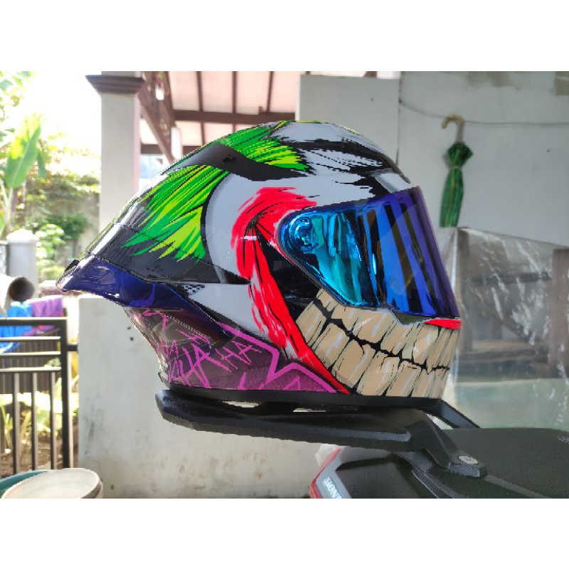 KYT TT course motif Helm kyt tt course standar helm kyt tt course full upgrade | THM