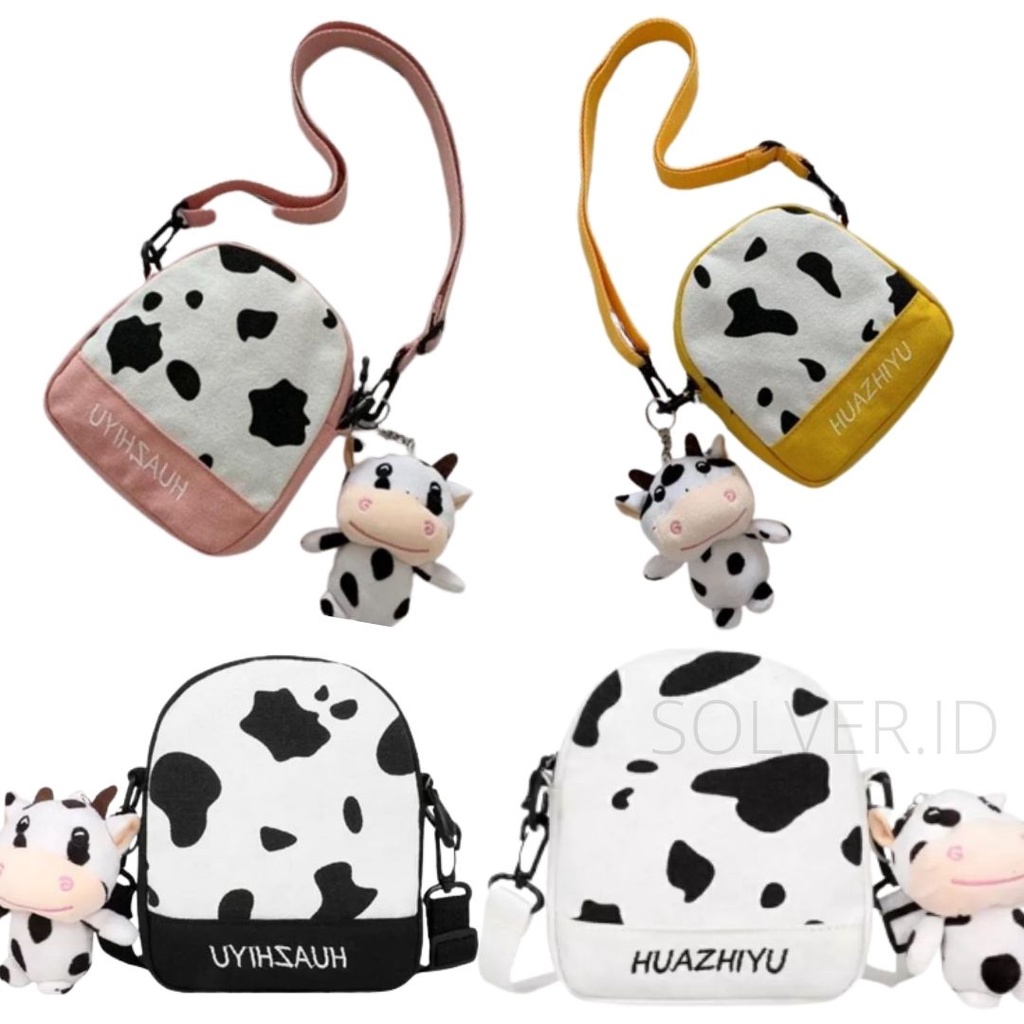 Slingbag Tas slempang Motif Sapi Sling bag Tas selempang Mini