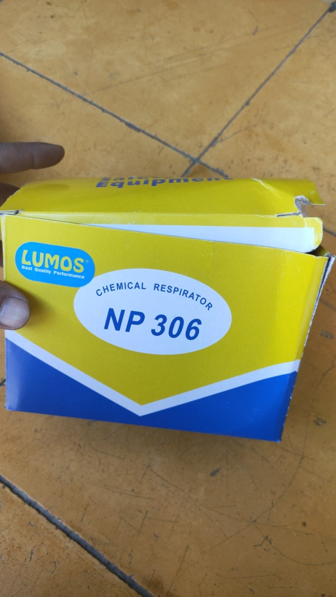 Masker Obat Double Np 306 / Tabung Ganda / Chemical Respirator