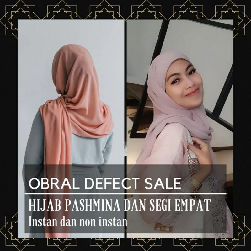 OBRAL DEFECT SALE || PASHMINA instan inner, melayu, jersey, SEGI EMPAT inner, malay, SEGI TIGA JERSE